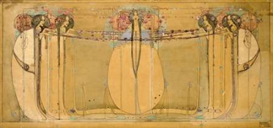 The May Queen Poster Print by Margaret Macdonald Mackintosh - 10 x 20 - Small