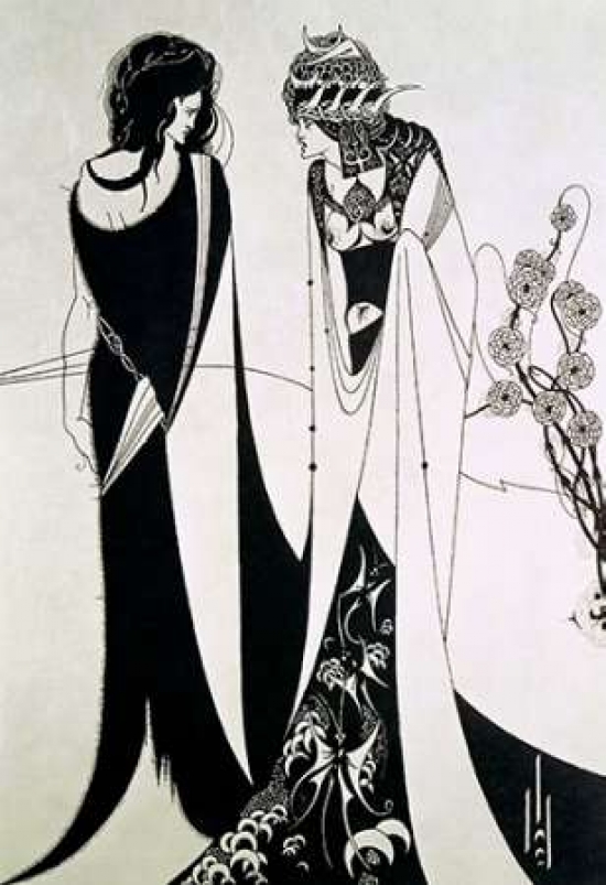 Salome Poster Print by Aubrey Beardsley - 10 x 14 - Small