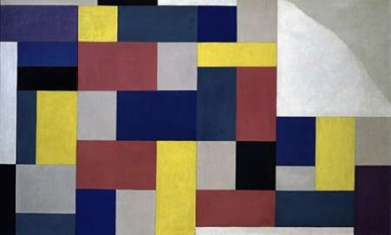 Composition Poster Print by Theo Van Doesburg - 12 x 18 - Small