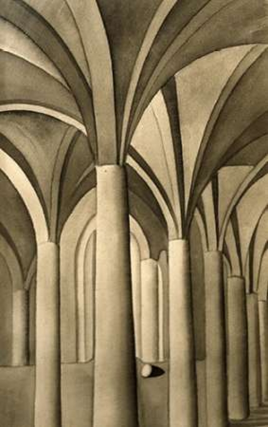 Columns & Eggs 1 of 5 Poster Print by Kay Sage, 24 x 36 - Large