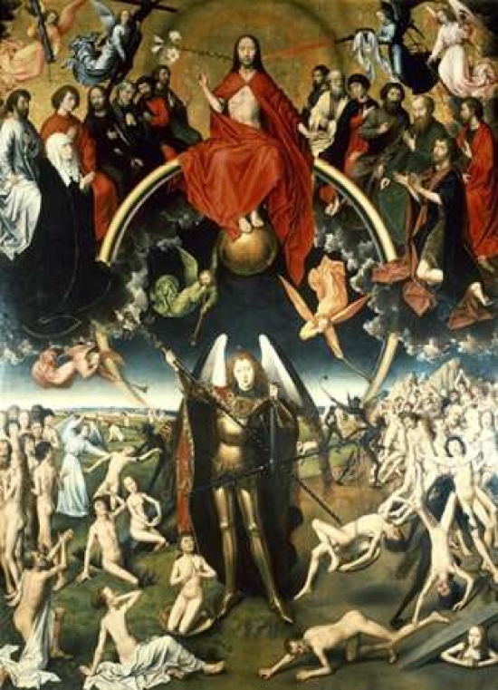 The Last Judgement Poster Print by Hans Memling, 20 x 28 - Large