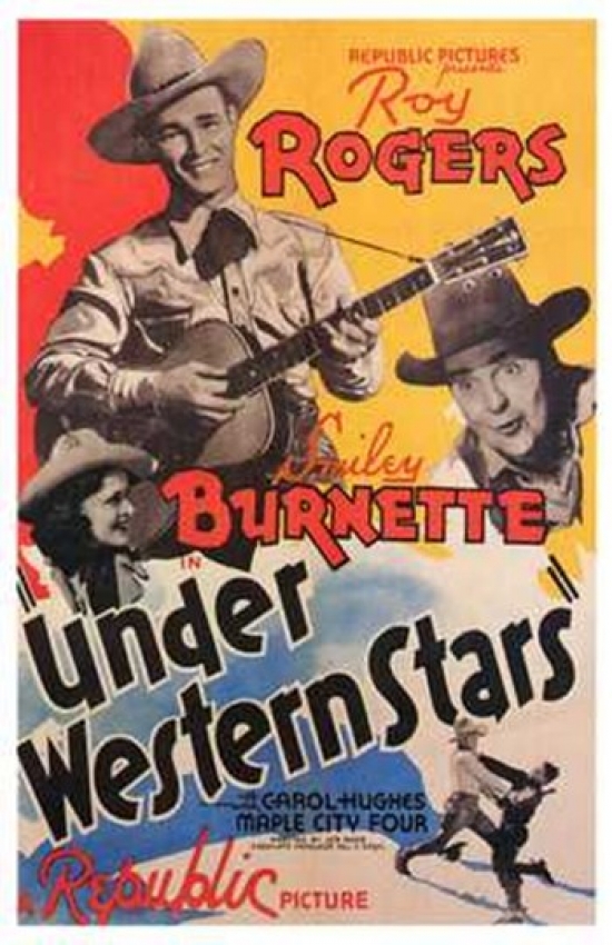 Under Western Stars Movie Poster - 11 x 17
