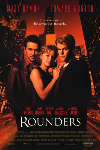 Picture of Pop Culture Graphics MOV188548 Rounders Movie Poster, 11 x 17