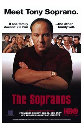Sopranos Movie Poster, 11 x 17