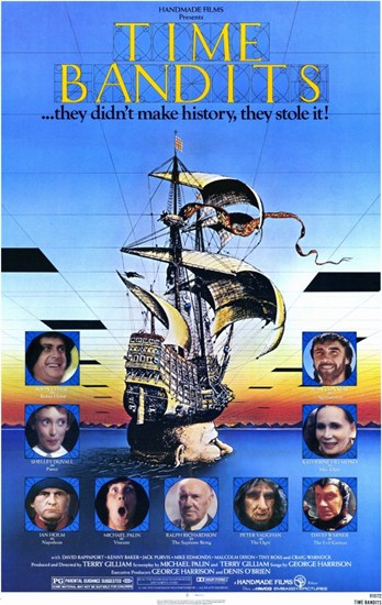 Time Bandits Movie Poster, 11 x 17