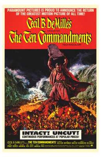 MOV235030 Ten Commandments Movie Poster, 11 x 17