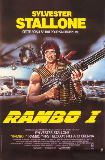 Rambo First Blood Movie Poster - 11 x 17