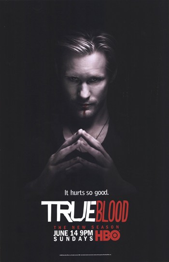 Picture of Pop Culture Graphics MOV492021 True Blood - Season 2 - Alexander Skarsgard Eric Movie Poster&#44; 11 x 17