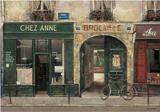 Picture of Art In Motion PDX125HAK1006LARGE Chez Anne Poster Print by Chiu Tak Hak&#44; 20 x 28 - Large