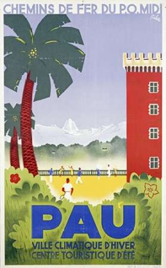 Pau Poster Print by Riblo - 12 x 18 - Small