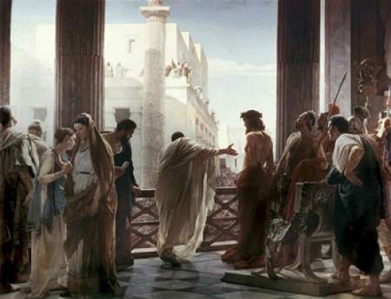 Ecce Homo Poster Print by Antonio Ciseri, 9 x 12 - Small