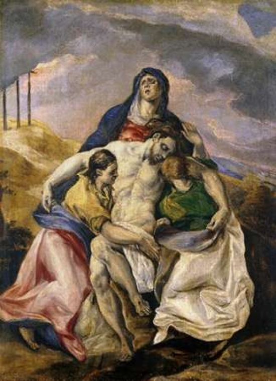 Pieta Poster Print by El Greco, 10 x 14 - Small