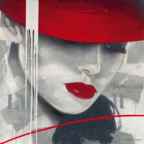 Picture of ArtLine PDXGA0116296SMALL Glamorous I Poster Print by Jochem Bakker&#44; 12 x 12 - Small