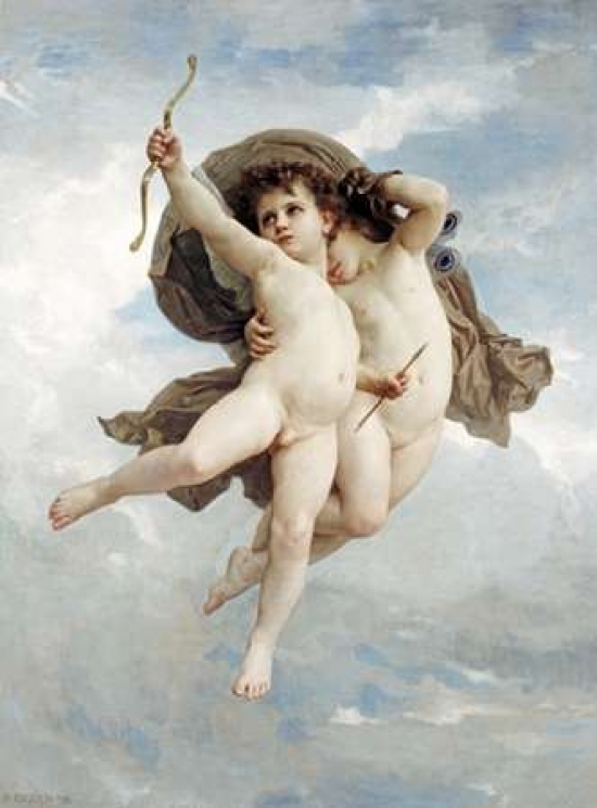 Lamour Vainqueur Poster Print by William-Adolphe Bouguereau, 18 x 24 - Large