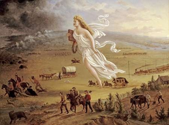 American Progress Poster Print by John Gast, 18 x 24 - Large
