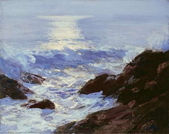 Moonlight Poster Print by Edward Henry Potthast - 8 x 10 - Small