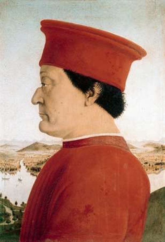 Duke of Urbino Poster Print by Piero Della Francesca, 20 x 28 - Large
