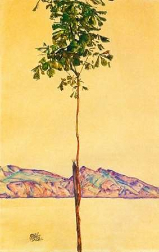 Little Tree 1912 Poster Print by Egon Schiele - 12 x 18 - Small