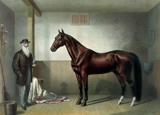 Rysdyks Hambletonian Poster Print by Currier & Ives, 18 x 24 - Large