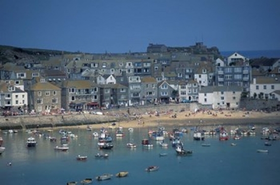 St Ives Cornwall England Poster Print by Nik Wheeler - 18 x 12