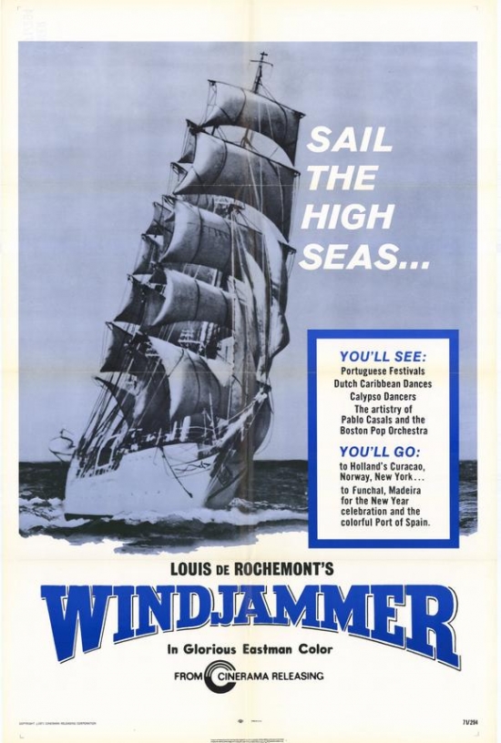 Picture of Pop Culture Graphics MOVAH0714 Windjammer Movie Poster Print, 27 x 40