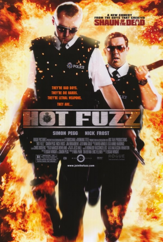 Picture of Pop Culture Graphics MOVAH6992 Hot Fuzz Movie Poster Print, 27 x 40