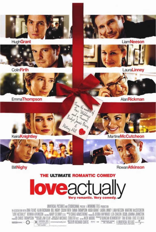 Love Actually Movie Poster Print, 27 x 40
