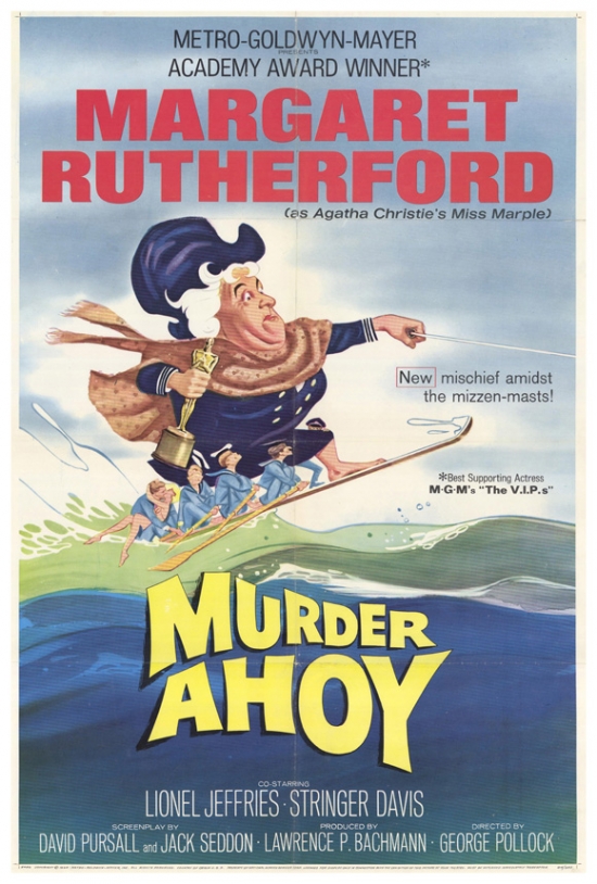 Picture of Pop Culture Graphics MOVCF7366 Murder Ahoy Movie Poster Print, 27 x 40