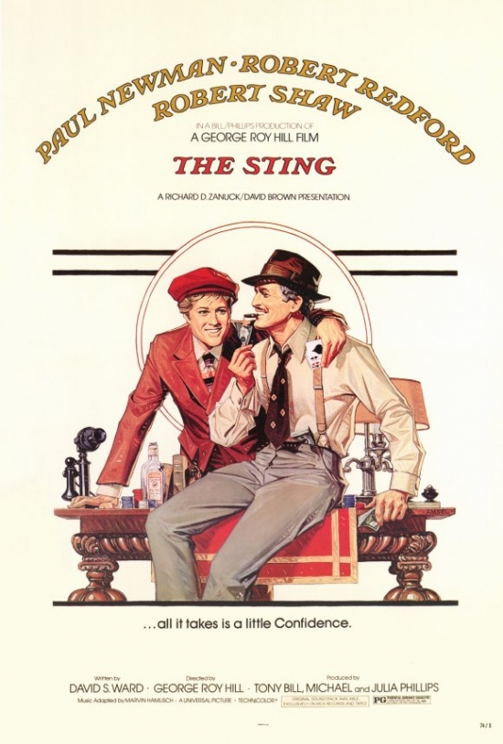 The Sting Movie Poster Print, 27 x 40