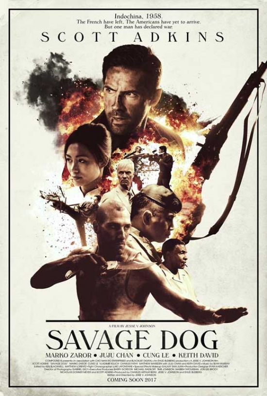 Savage Dog Movie Poster - 11 x 17