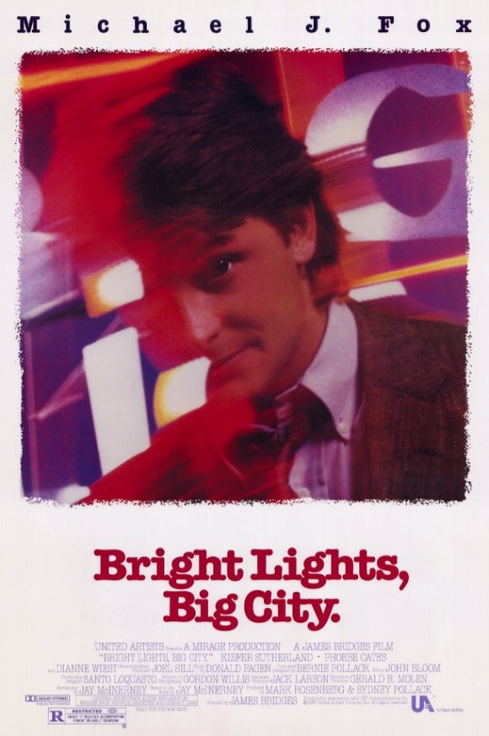 MOVEE4196 Bright Lights Big City Movie Poster, 11 x 17