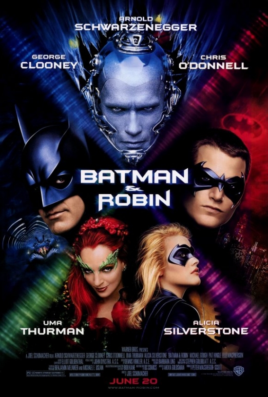 MOVEF6279 Batman & Robin Movie Poster Print, 27 x 40