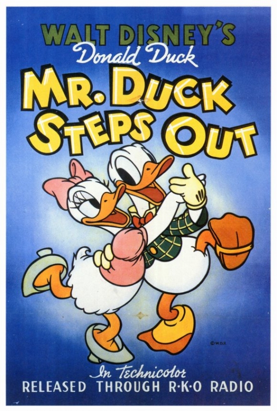 MOVEF6330 Mr. Duck Steps Out Movie Poster Print, 27 x 40