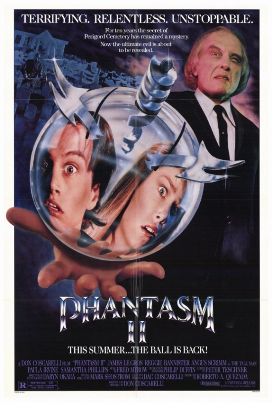 MOVEF6397 Phantasm 2 Movie Poster Print, 27 x 40
