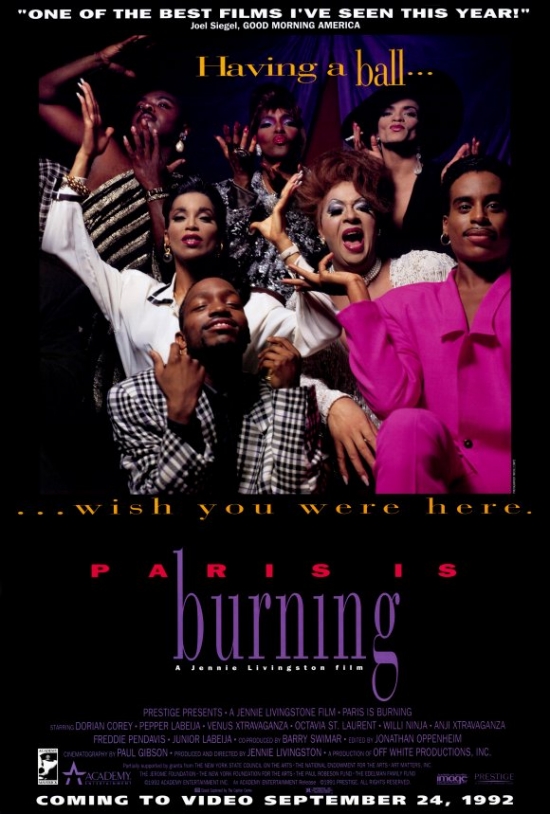 Paris is Burning Movie Poster Print - 27 x 40