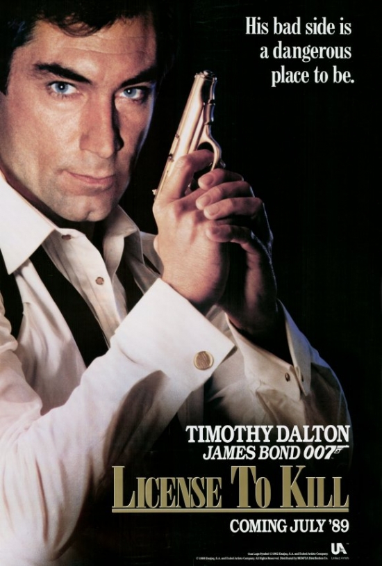 MOVEF9850 Licence To Kill Movie Poster Print, 27 x 40
