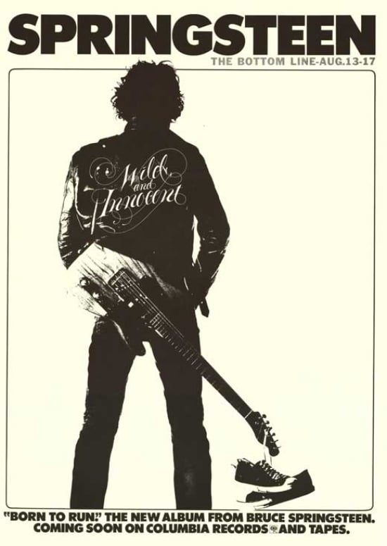 Springsteen - The Bottom Line Movie Laminated Poster Print, 27 x 40