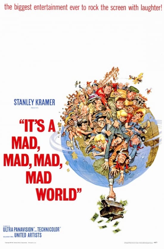 MOVIC1883 Its a Mad Mad Mad Mad World Movie Poster 11 x 17