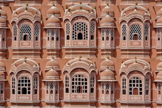 PDDAS10AJE0160B Palace of The Winds Jaipur India Poster Print by Adam Jones, 24 x 15