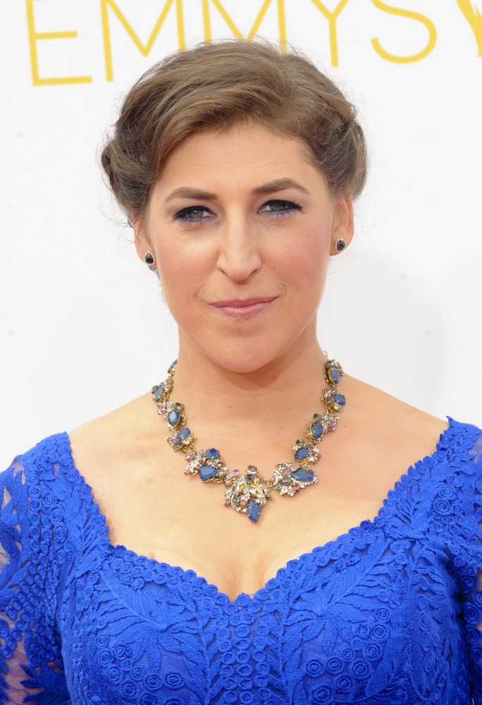 Picture of   Mayim Bialik At Arrivals for The 66th Primetime Emmy Awards 2014 Emmys - Part 1 Nokia Theatre L.A. Live Los Angeles Ca August 25 2014 Photo by Elizabeth Goodenough Photo Print&#44; 16 x 20 - Large