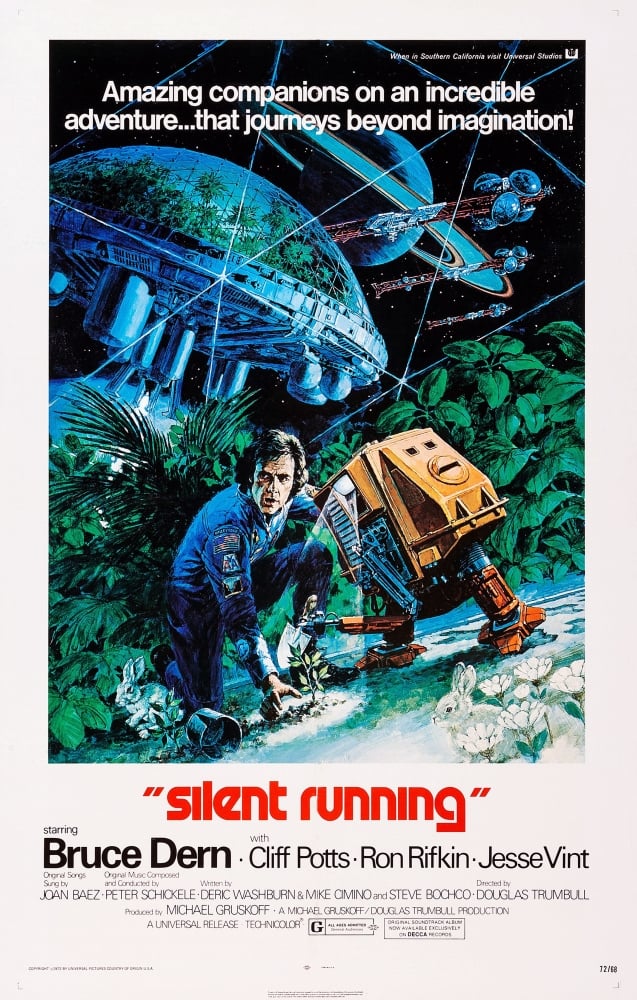 Everett Collection EVCM4DSIRUEC001HLARGE Silent Running US Poster Bruce Dern 1972 Movie Poster Masterprint, 24 x 36 - Large -  Posterazzi