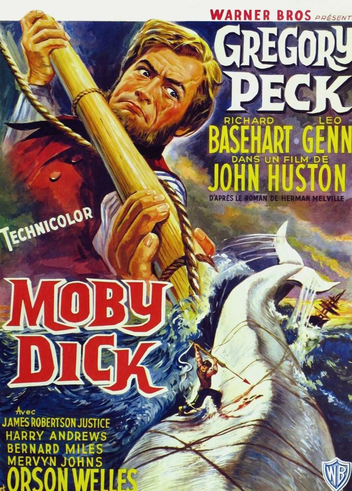 Everett Collection EVCMCDMODIEC058 Moby Dick Movie Poster Masterprint, 11 x 17