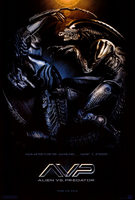 MOVAF0162 Alien Vs Predator Movie Poster Print, 27 x 40