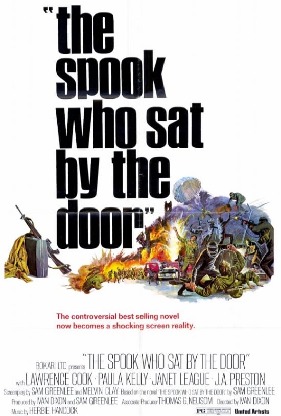Picture of Pop Culture Graphics MOVAF1445 The Spook Who Sat by The Door Movie Poster Print, 27 x 40