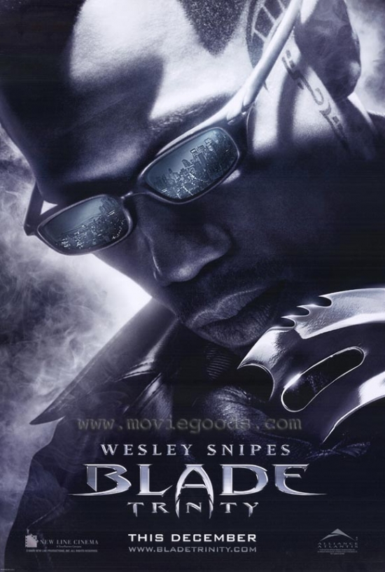 MOVAF3374 Blade - Trinity Movie Poster Print, 27 x 40