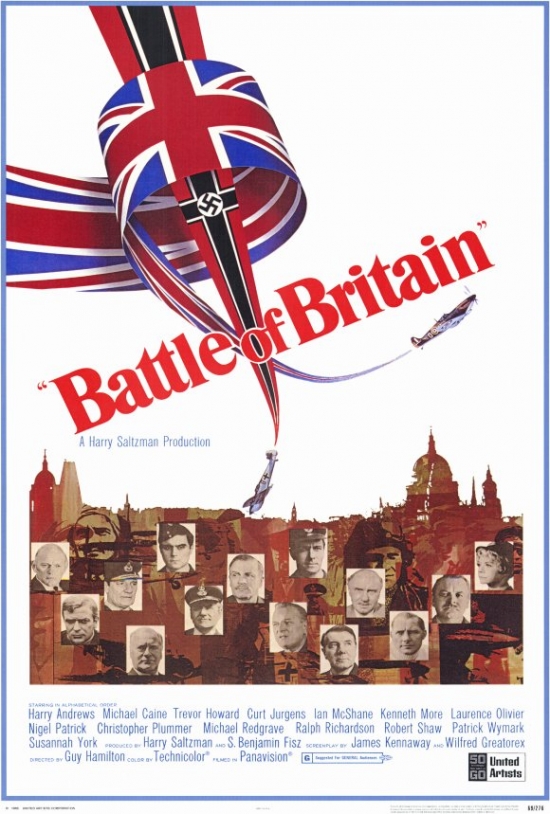 Picture of Pop Culture Graphics MOVAF8314 Battle of Britain Movie Poster Print, 27 x 40