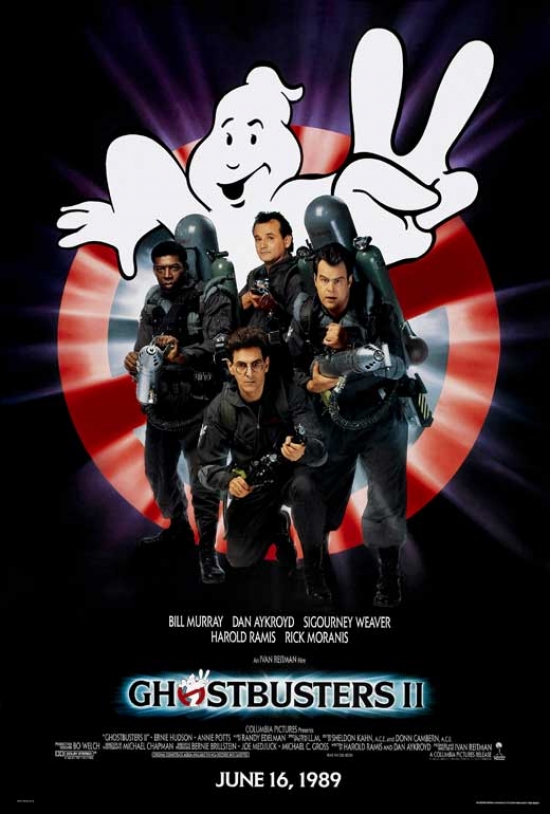 Ghostbusters 2 Movie Poster Print, 27 x 40