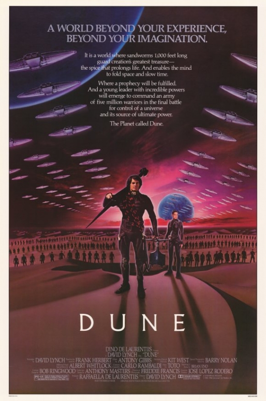 Dune Movie Poster Print, 27 x 40