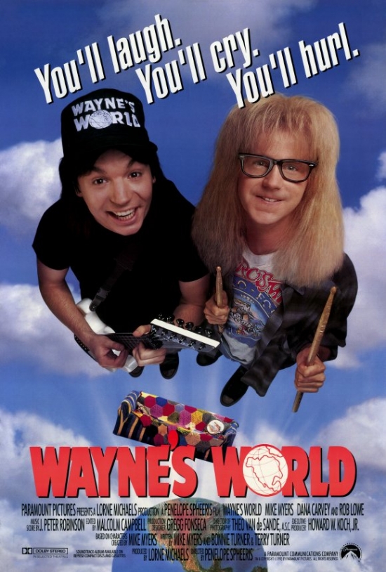 Waynes World Movie Poster Print - 27 x 40