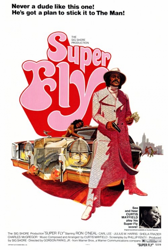 Picture of Pop Culture Graphics MOVCF5189 Superfly Movie Poster Print, 27 x 40